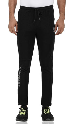 Gyms Cart Dobby Lycra Track Pant - Black