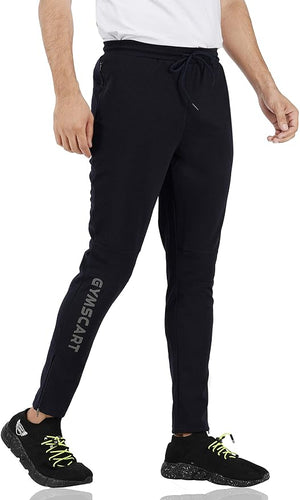 Gyms Cart Dobby Lycra Track Pant - Navy Blue