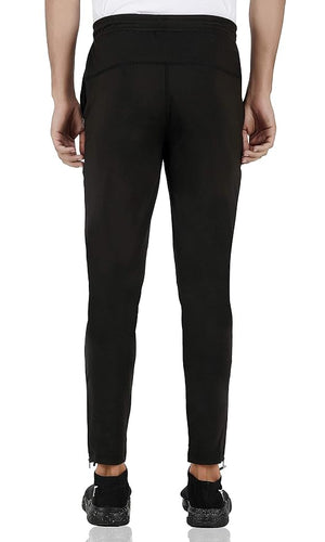Gyms Cart 4 Way Lycra Track Pant - Black