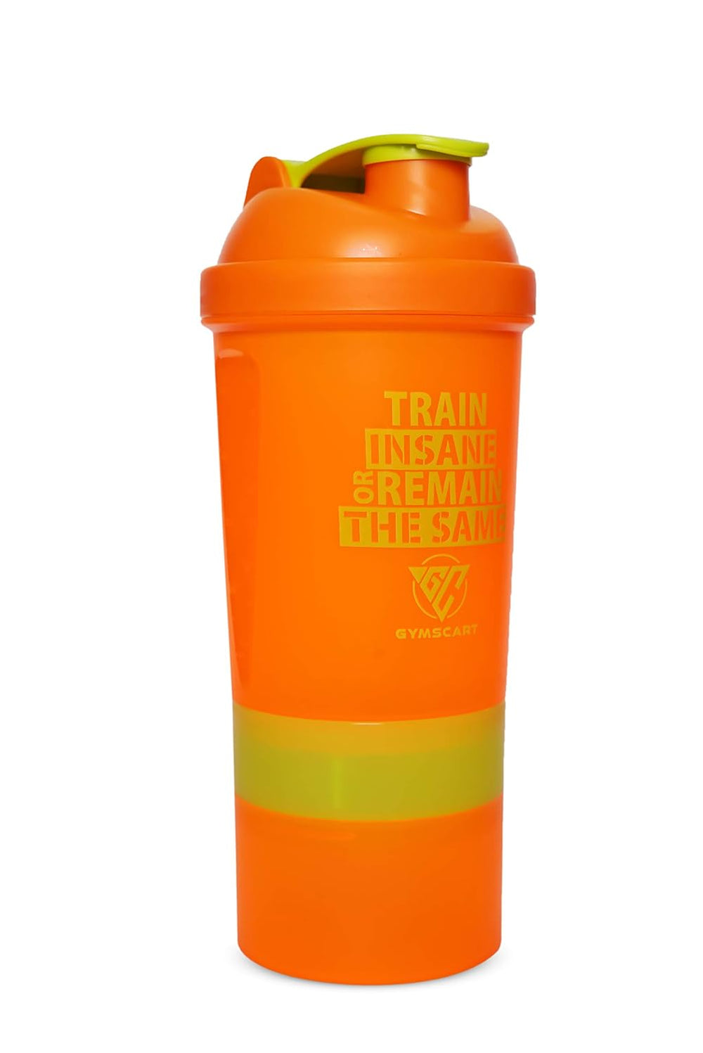 Smart Shaker with Protein Container- Orange