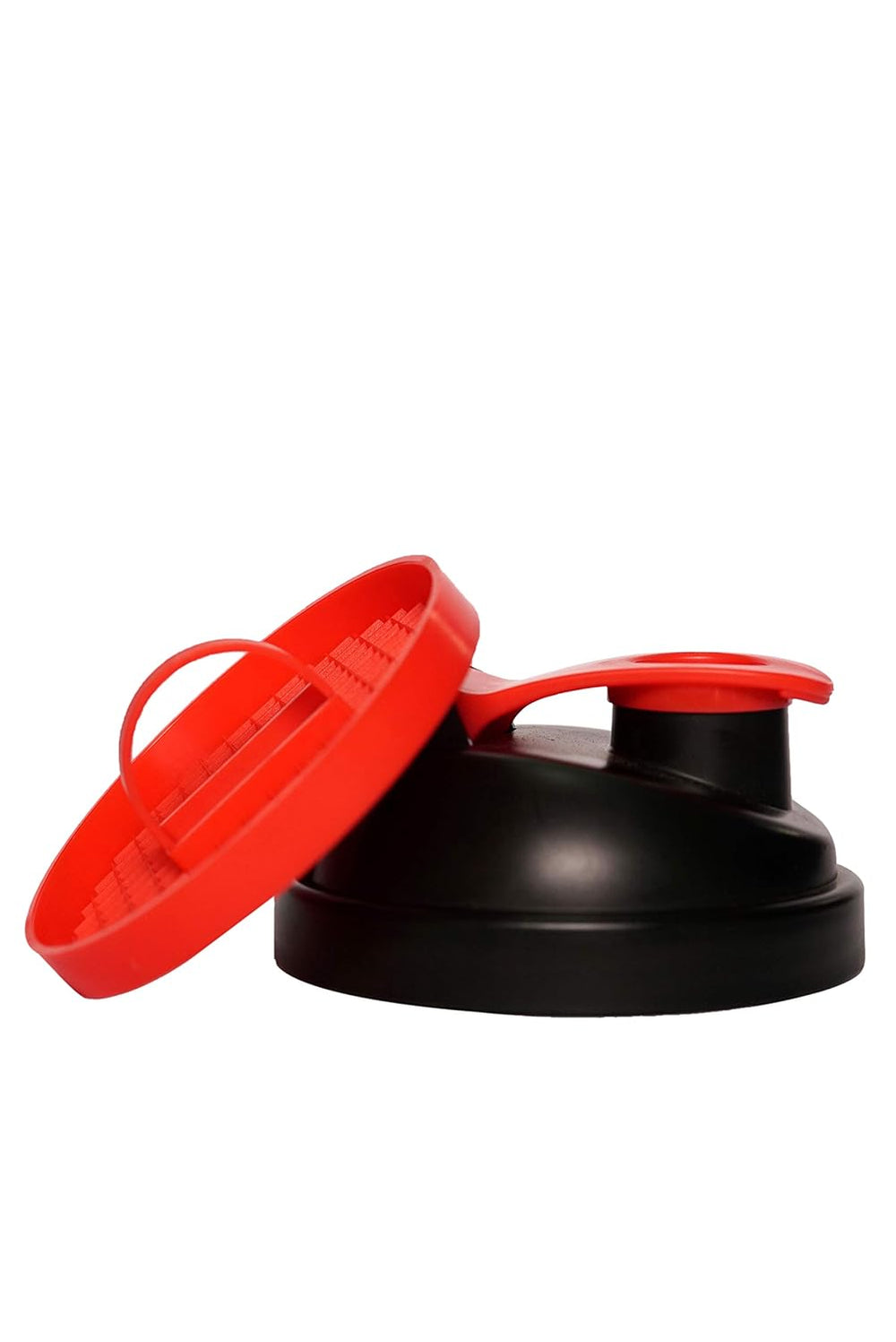Smart Shaker with Protein Container- Black & Red