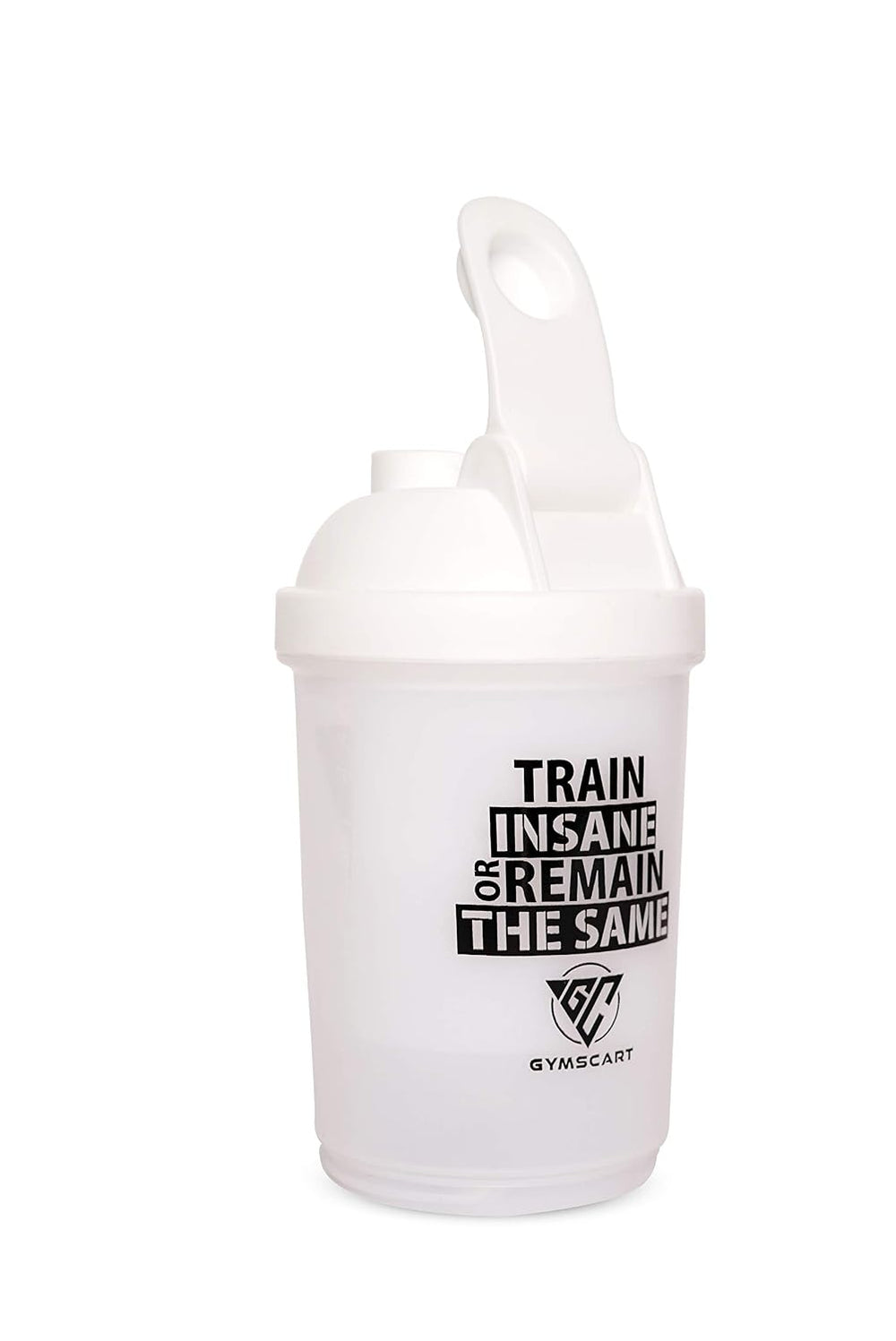 Smart Shaker with Protein Container- White