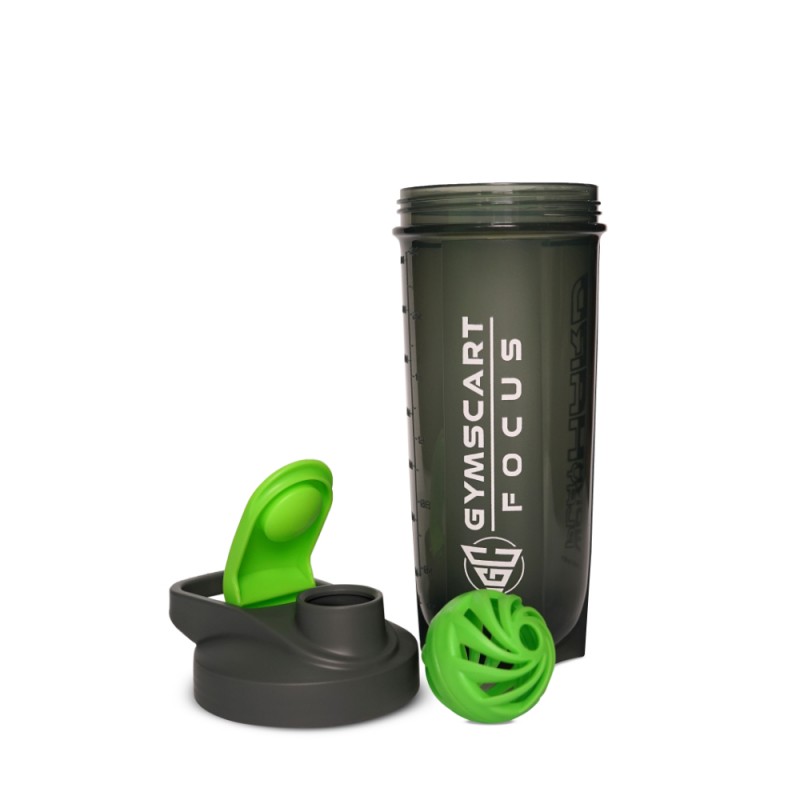Clout Protein Shaker Bottle (700 ML) Green/Black