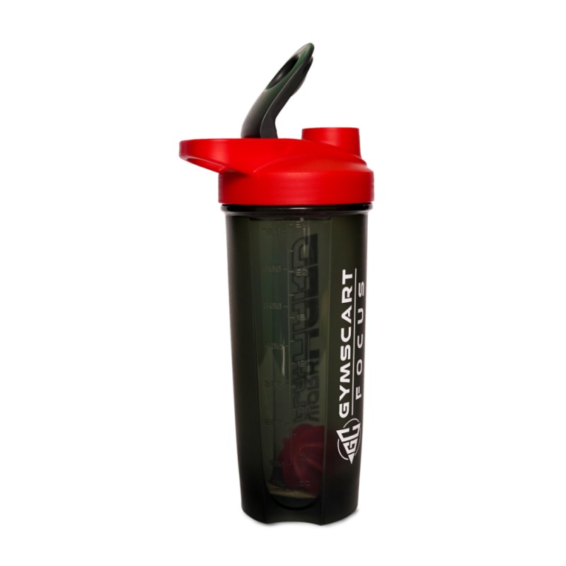Clout Protein Shaker Bottle (700 ML) Red/Black