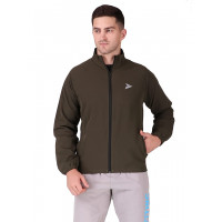 NS Jacket for Men with Two Closer Zipper Pockets and Mesh Fabric Inside - Sports and Casual Wear