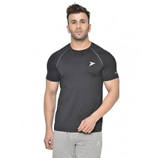 Stylish Round Neck Gym T-Shirt for Men– Comfortable Slim Fit Sports Tees for Workout & Casual Wear