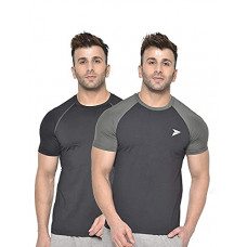 Round Neck T-Shirt Combo for Men – Active Sports Tees for Workout & Casual Wear
