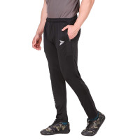 Four Way Lycra Trackpant for Men with Two Side Zipper Pockets - Workout and Casual Wear